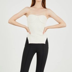 Helmut Lang Rib Bustier